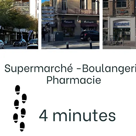 Apartmán Lumineux Et Spacieux 2 Avec Parking Gratuit Dans La Rue